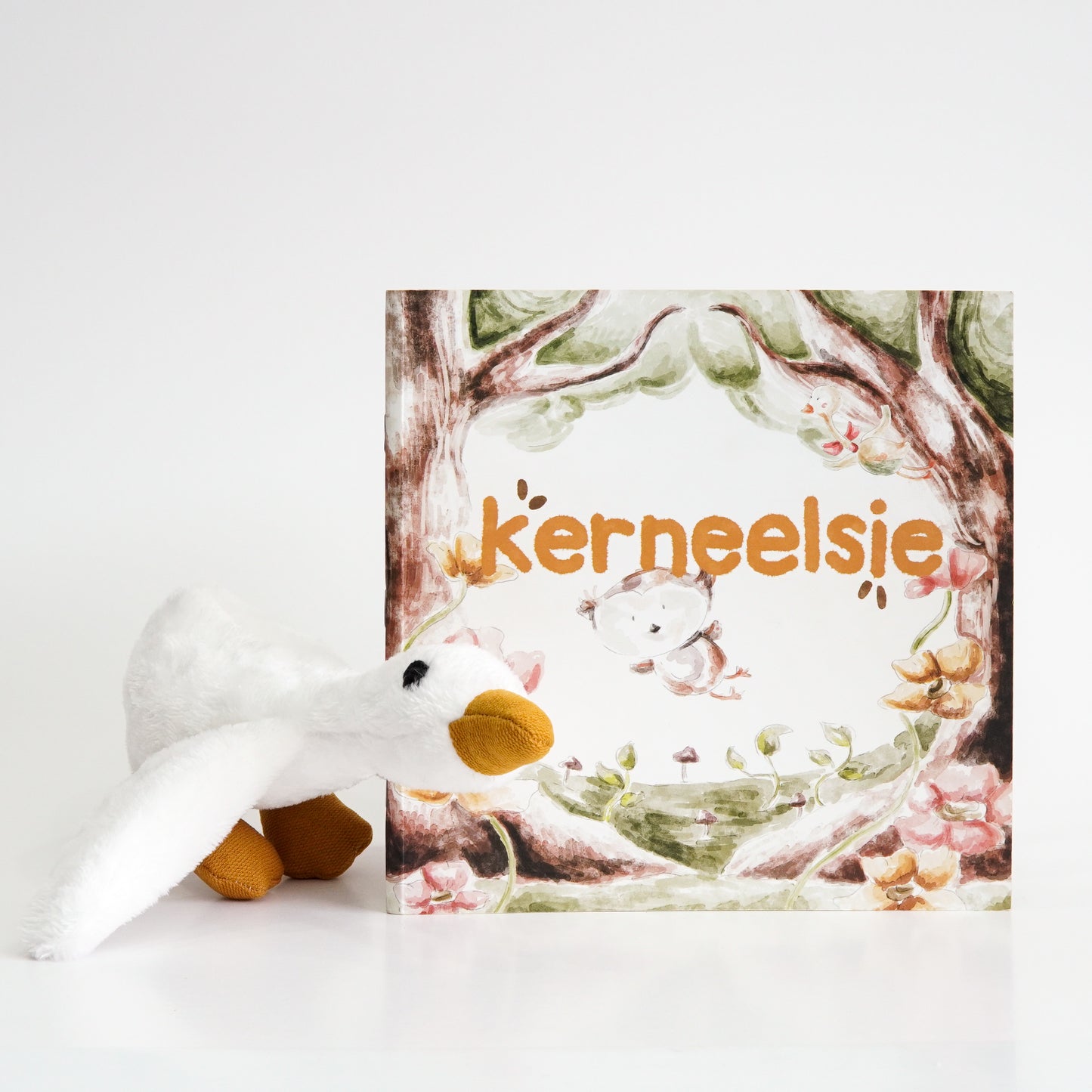 Kerneelsie Storieboek en Saartjie Knuffeldiertjie