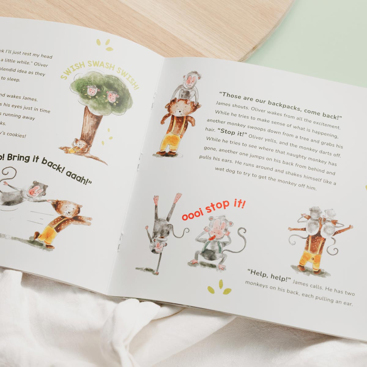 Oliver and James Storybook