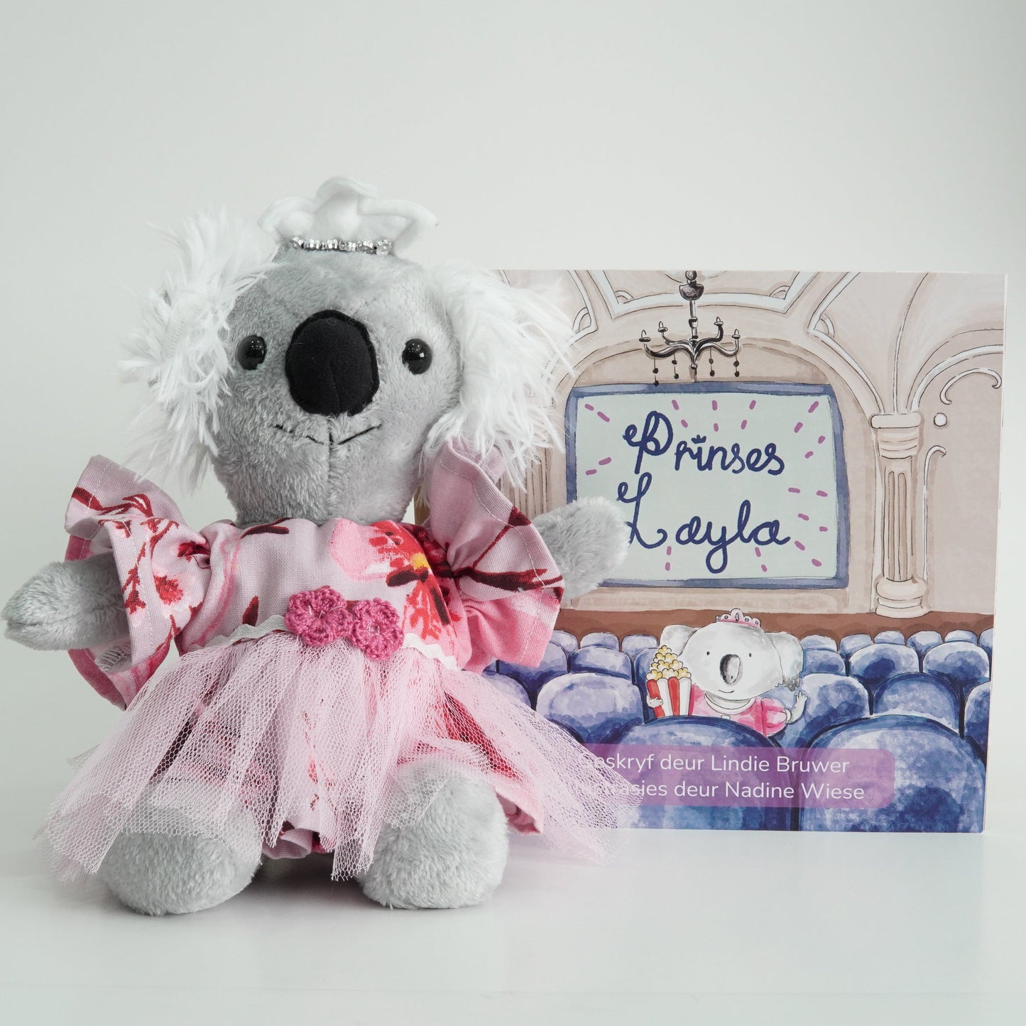 Prinses Layla Storie en Knuffeldiertjie Stel