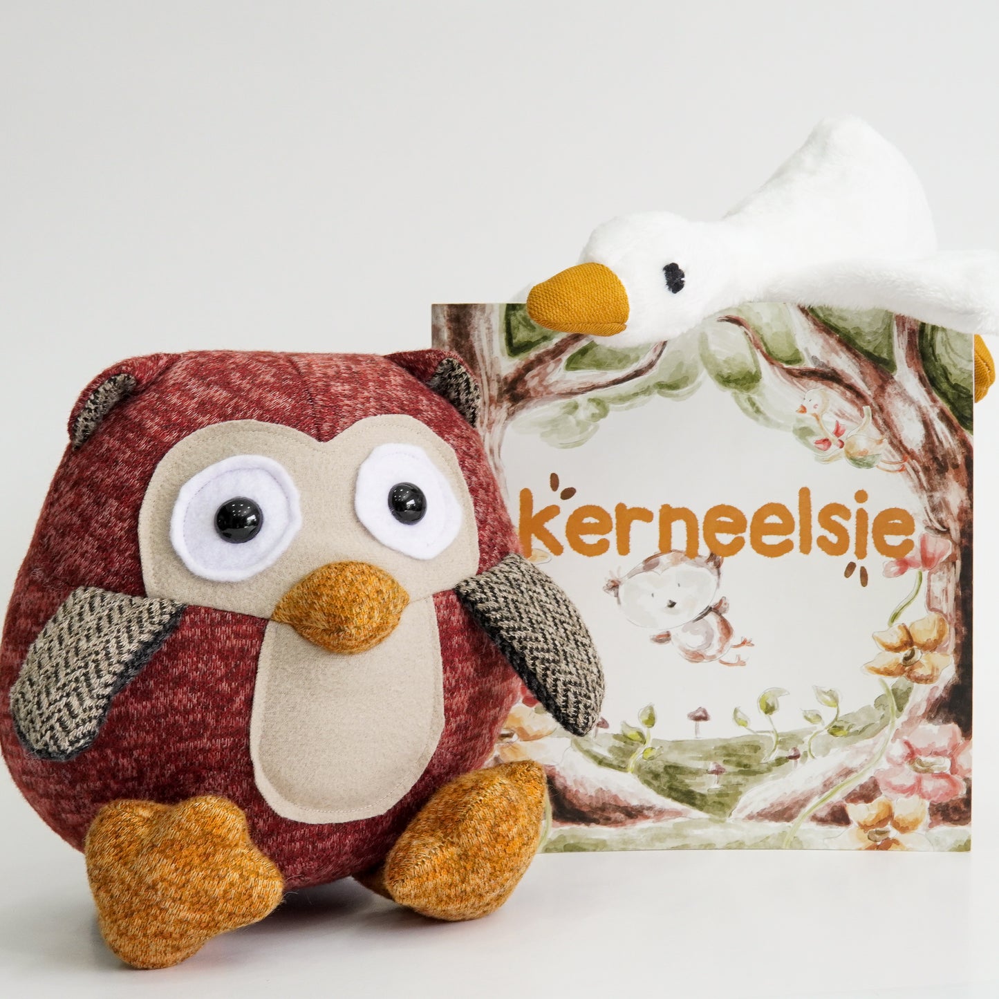 Kerneelsie en Saartjie - Storie en Knuffeldiertjie Stel