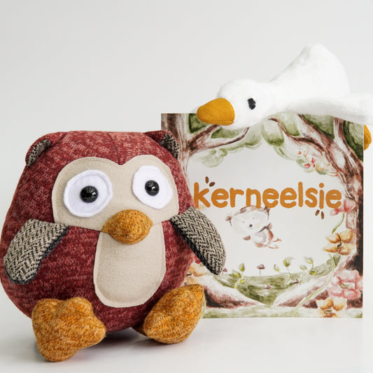 Kerneelsie en Saartjie - Storie en Knuffeldiertjie Stel