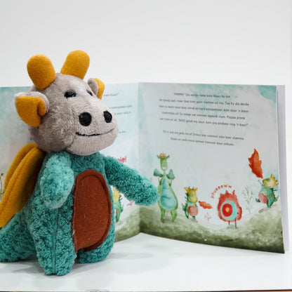 Drikus die Drakie – Storie en Knuffeldiertjie Stel